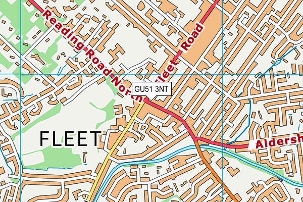 GU51 3NT map - OS VectorMap District (Ordnance Survey) GU51 3NT map - OS VectorMap District (Ordnance Survey)