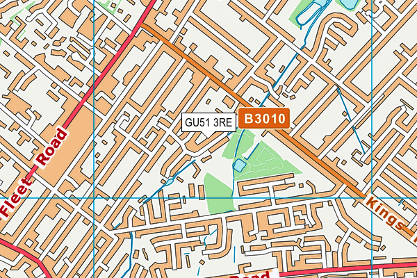 GU51 3RE map - OS VectorMap District (Ordnance Survey) GU51 3RE map - OS VectorMap District (Ordnance Survey)