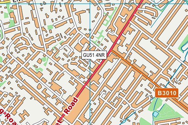 GU51 4NR map - OS VectorMap District (Ordnance Survey) GU51 4NR map - OS VectorMap District (Ordnance Survey)