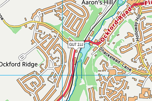 GU7 2JJ map - OS VectorMap District (Ordnance Survey) GU7 2JJ map - OS VectorMap District (Ordnance Survey)