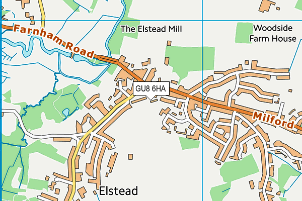 GU8 6HA map - OS VectorMap District (Ordnance Survey) GU8 6HA map - OS VectorMap District (Ordnance Survey)