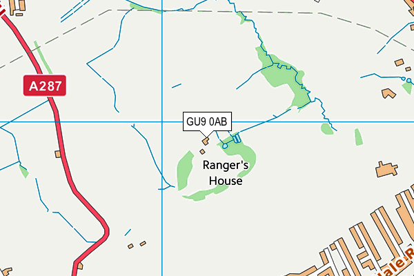GU9 0AB map - OS VectorMap District (Ordnance Survey) GU9 0AB map - OS VectorMap District (Ordnance Survey)