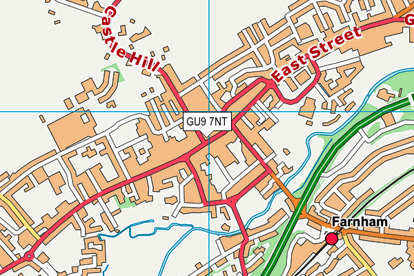GU9 7NT map - OS VectorMap District (Ordnance Survey) GU9 7NT map - OS VectorMap District (Ordnance Survey)