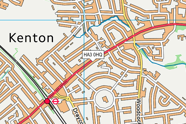 HA3 0HQ map - OS VectorMap District (Ordnance Survey) HA3 0HQ map - OS VectorMap District (Ordnance Survey)