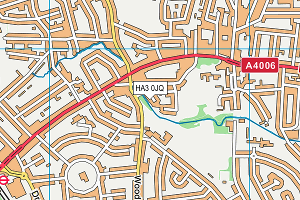 HA3 0JQ map - OS VectorMap District (Ordnance Survey) HA3 0JQ map - OS VectorMap District (Ordnance Survey)