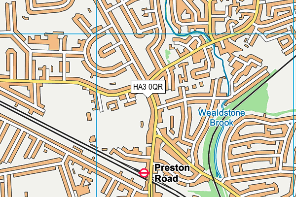 HA3 0QR map - OS VectorMap District (Ordnance Survey) HA3 0QR map - OS VectorMap District (Ordnance Survey)
