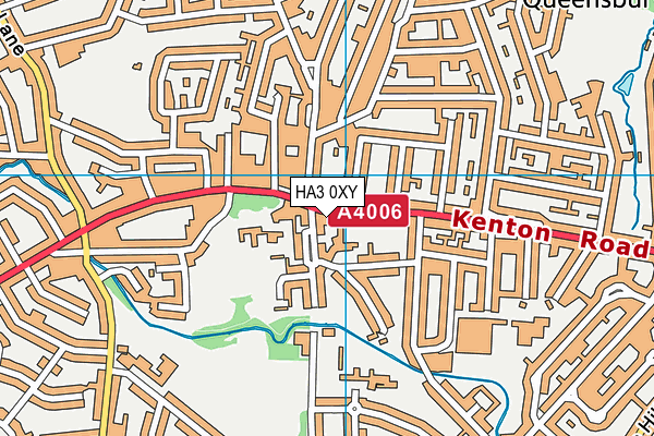 HA3 0XY map - OS VectorMap District (Ordnance Survey) HA3 0XY map - OS VectorMap District (Ordnance Survey)