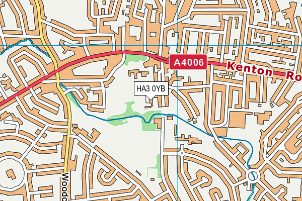 HA3 0YB map - OS VectorMap District (Ordnance Survey) HA3 0YB map - OS VectorMap District (Ordnance Survey)