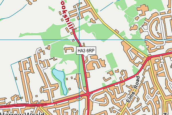 HA3 6RP map - OS VectorMap District (Ordnance Survey) HA3 6RP map - OS VectorMap District (Ordnance Survey)