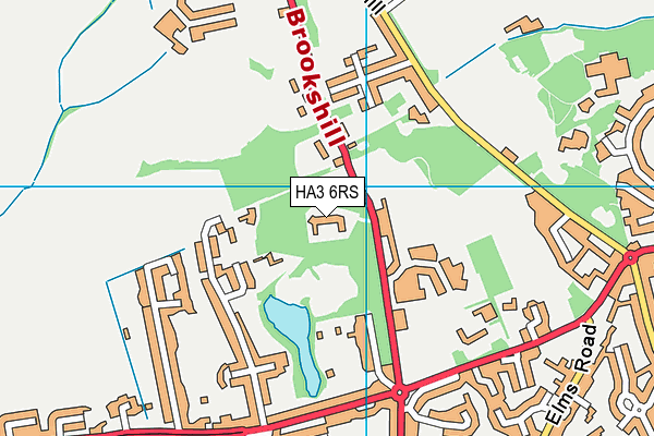 HA3 6RS map - OS VectorMap District (Ordnance Survey) HA3 6RS map - OS VectorMap District (Ordnance Survey)