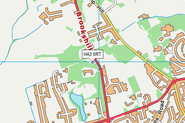 HA3 6RT map - OS VectorMap District (Ordnance Survey) HA3 6RT map - OS VectorMap District (Ordnance Survey)