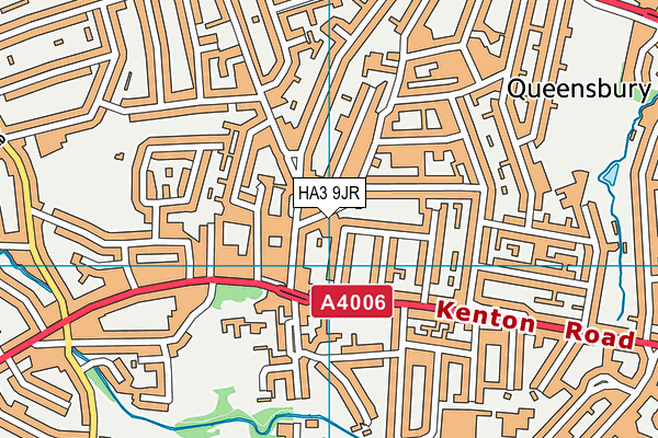 HA3 9JR map - OS VectorMap District (Ordnance Survey) HA3 9JR map - OS VectorMap District (Ordnance Survey)