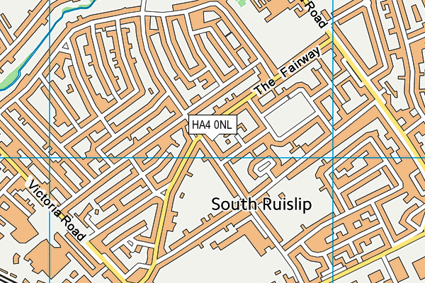 HA4 0NL map - OS VectorMap District (Ordnance Survey) HA4 0NL map - OS VectorMap District (Ordnance Survey)