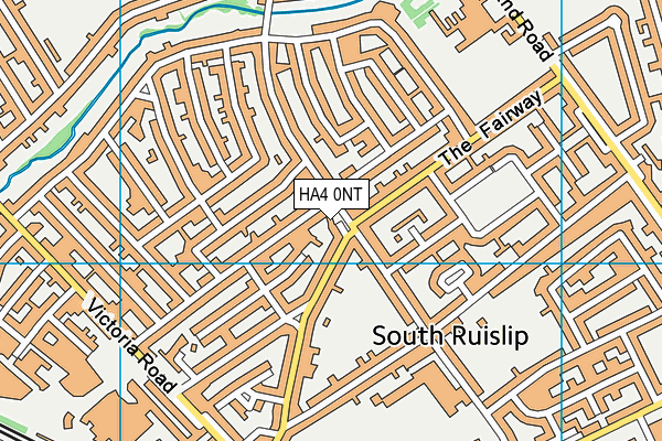 HA4 0NT map - OS VectorMap District (Ordnance Survey) HA4 0NT map - OS VectorMap District (Ordnance Survey)
