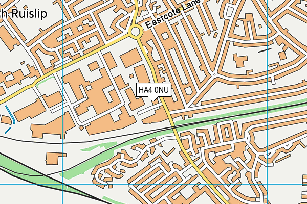HA4 0NU map - OS VectorMap District (Ordnance Survey) HA4 0NU map - OS VectorMap District (Ordnance Survey)
