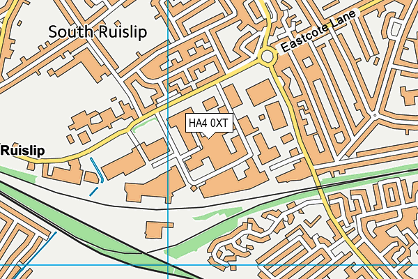 HA4 0XT map - OS VectorMap District (Ordnance Survey) HA4 0XT map - OS VectorMap District (Ordnance Survey)