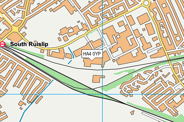 HA4 0YP map - OS VectorMap District (Ordnance Survey) HA4 0YP map - OS VectorMap District (Ordnance Survey)