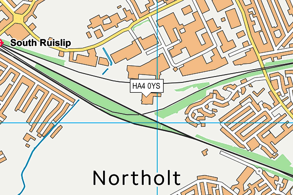 HA4 0YS map - OS VectorMap District (Ordnance Survey) HA4 0YS map - OS VectorMap District (Ordnance Survey)