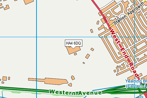 HA4 6DQ map - OS VectorMap District (Ordnance Survey) HA4 6DQ map - OS VectorMap District (Ordnance Survey)