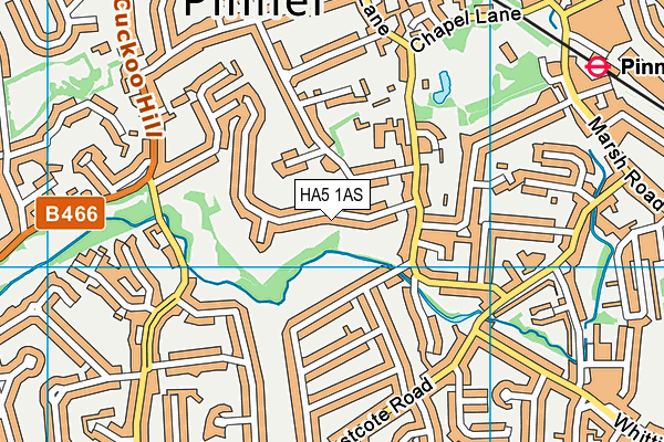 HA5 1AS map - OS VectorMap District (Ordnance Survey) HA5 1AS map - OS VectorMap District (Ordnance Survey)