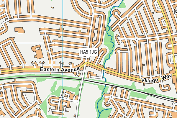 HA5 1JG map - OS VectorMap District (Ordnance Survey) HA5 1JG map - OS VectorMap District (Ordnance Survey)