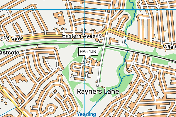 HA5 1JR map - OS VectorMap District (Ordnance Survey) HA5 1JR map - OS VectorMap District (Ordnance Survey)