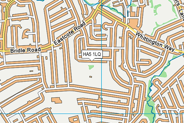 HA5 1LQ map - OS VectorMap District (Ordnance Survey) HA5 1LQ map - OS VectorMap District (Ordnance Survey)