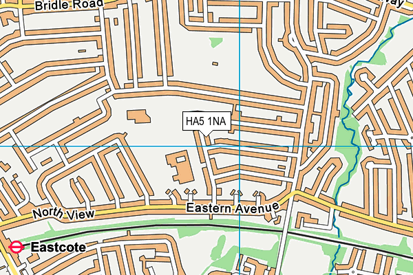 HA5 1NA map - OS VectorMap District (Ordnance Survey) HA5 1NA map - OS VectorMap District (Ordnance Survey)