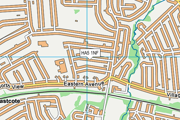 HA5 1NF map - OS VectorMap District (Ordnance Survey) HA5 1NF map - OS VectorMap District (Ordnance Survey)