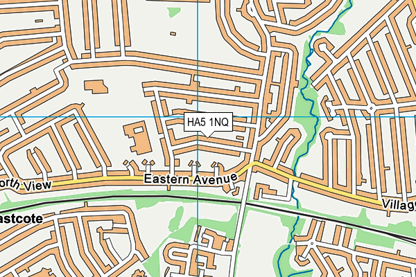 HA5 1NQ map - OS VectorMap District (Ordnance Survey) HA5 1NQ map - OS VectorMap District (Ordnance Survey)
