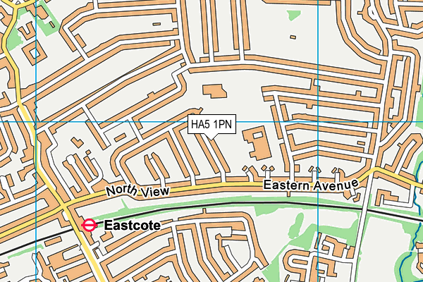 HA5 1PN map - OS VectorMap District (Ordnance Survey) HA5 1PN map - OS VectorMap District (Ordnance Survey)