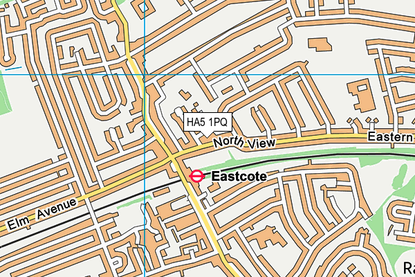 HA5 1PQ map - OS VectorMap District (Ordnance Survey) HA5 1PQ map - OS VectorMap District (Ordnance Survey)