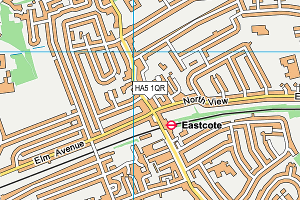 HA5 1QR map - OS VectorMap District (Ordnance Survey) HA5 1QR map - OS VectorMap District (Ordnance Survey)