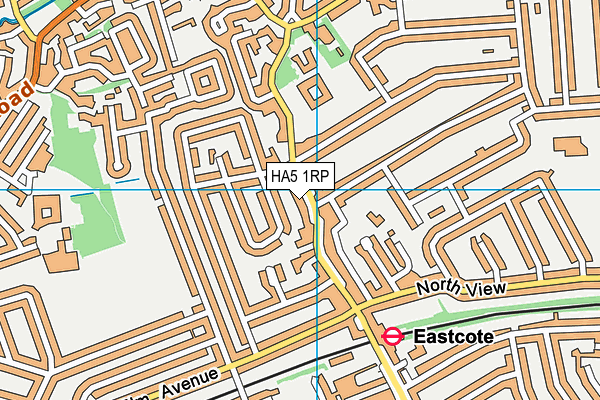 HA5 1RP map - OS VectorMap District (Ordnance Survey) HA5 1RP map - OS VectorMap District (Ordnance Survey)