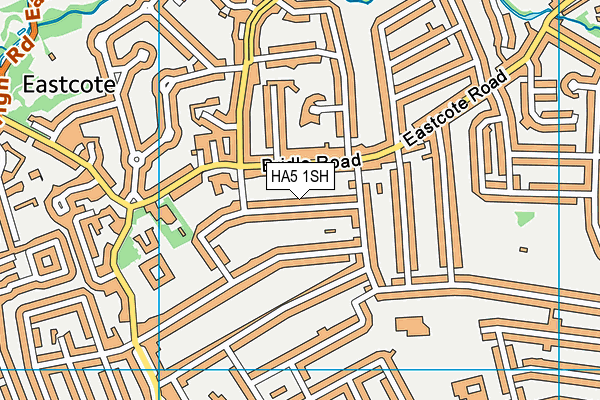HA5 1SH map - OS VectorMap District (Ordnance Survey) HA5 1SH map - OS VectorMap District (Ordnance Survey)