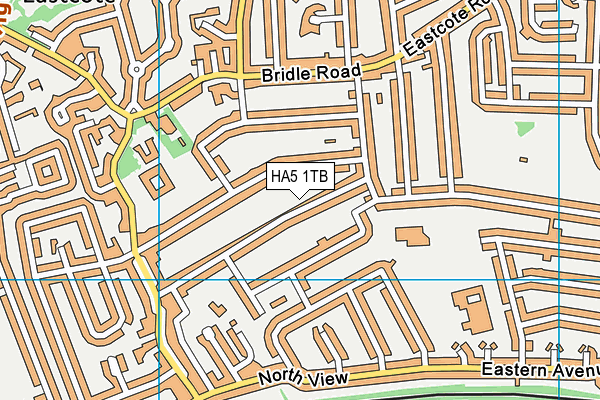 HA5 1TB map - OS VectorMap District (Ordnance Survey) HA5 1TB map - OS VectorMap District (Ordnance Survey)