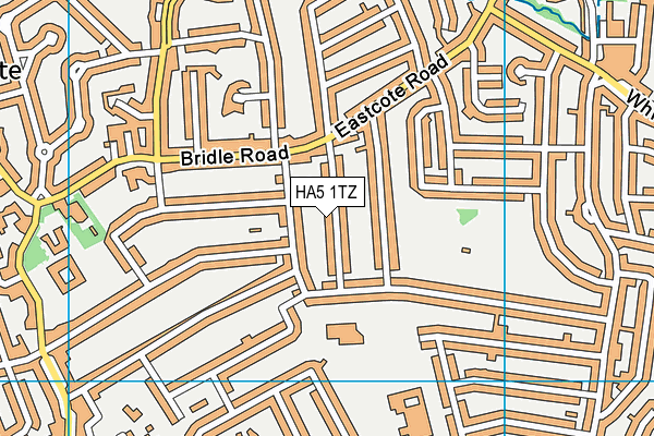 HA5 1TZ map - OS VectorMap District (Ordnance Survey) HA5 1TZ map - OS VectorMap District (Ordnance Survey)
