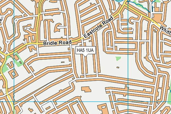 HA5 1UA map - OS VectorMap District (Ordnance Survey) HA5 1UA map - OS VectorMap District (Ordnance Survey)