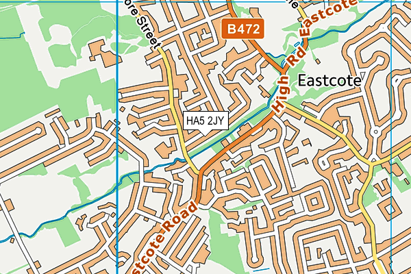 HA5 2JY map - OS VectorMap District (Ordnance Survey) HA5 2JY map - OS VectorMap District (Ordnance Survey)