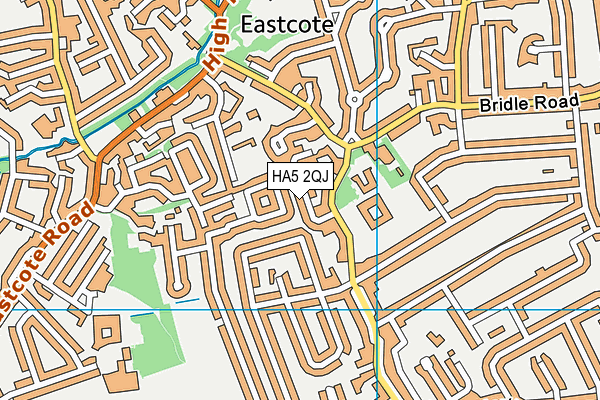 HA5 2QJ map - OS VectorMap District (Ordnance Survey) HA5 2QJ map - OS VectorMap District (Ordnance Survey)