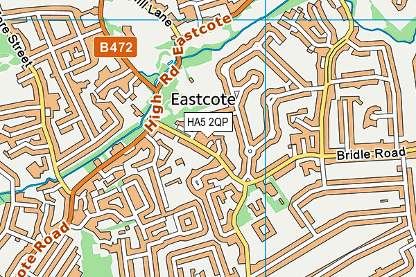 HA5 2QP map - OS VectorMap District (Ordnance Survey) HA5 2QP map - OS VectorMap District (Ordnance Survey)