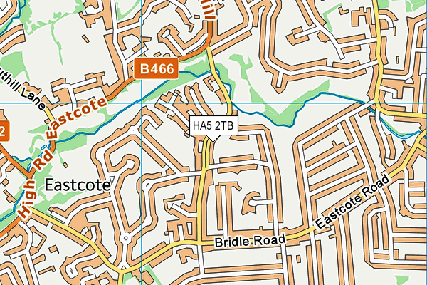 HA5 2TB map - OS VectorMap District (Ordnance Survey) HA5 2TB map - OS VectorMap District (Ordnance Survey)