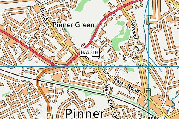 HA5 3LH map - OS VectorMap District (Ordnance Survey) HA5 3LH map - OS VectorMap District (Ordnance Survey)