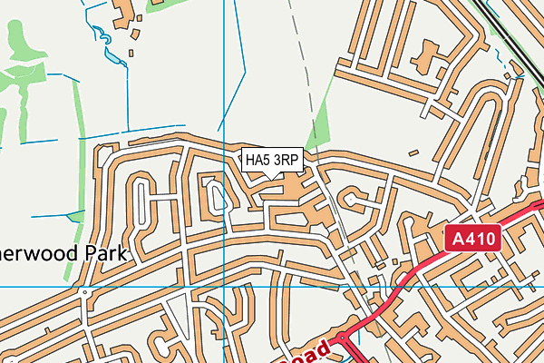 HA5 3RP map - OS VectorMap District (Ordnance Survey) HA5 3RP map - OS VectorMap District (Ordnance Survey)