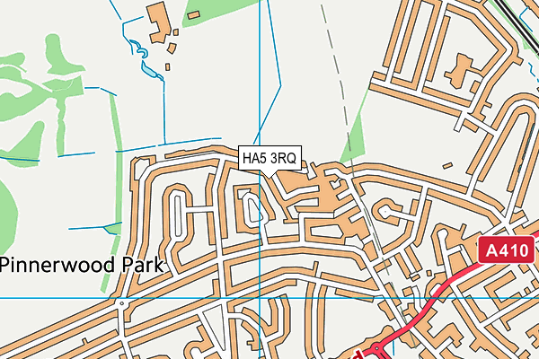 HA5 3RQ map - OS VectorMap District (Ordnance Survey) HA5 3RQ map - OS VectorMap District (Ordnance Survey)