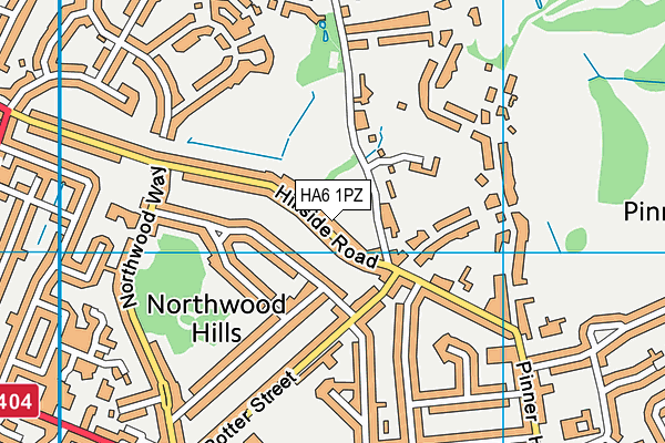 HA6 1PZ map - OS VectorMap District (Ordnance Survey) HA6 1PZ map - OS VectorMap District (Ordnance Survey)