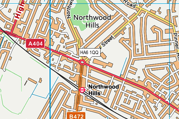 HA6 1QQ map - OS VectorMap District (Ordnance Survey) HA6 1QQ map - OS VectorMap District (Ordnance Survey)