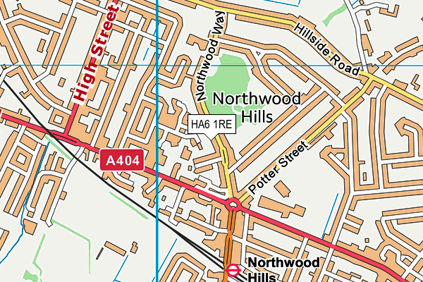 HA6 1RE map - OS VectorMap District (Ordnance Survey) HA6 1RE map - OS VectorMap District (Ordnance Survey)