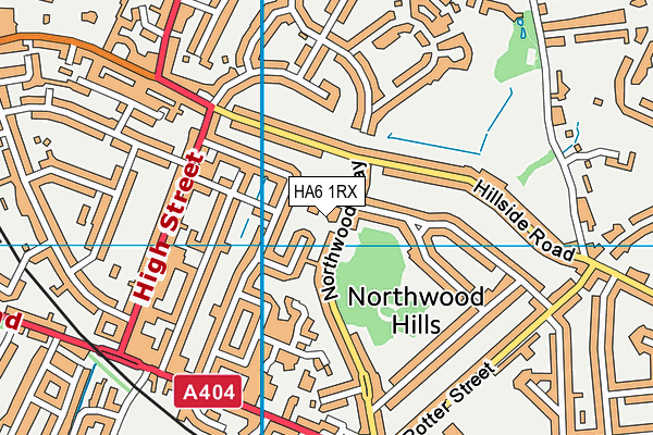 HA6 1RX map - OS VectorMap District (Ordnance Survey) HA6 1RX map - OS VectorMap District (Ordnance Survey)