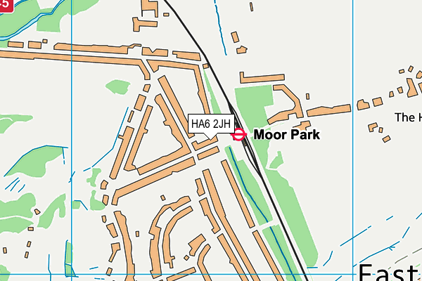 HA6 2JH map - OS VectorMap District (Ordnance Survey) HA6 2JH map - OS VectorMap District (Ordnance Survey)